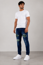 DNM Skinny Fit Jeans pants.(FFFF)