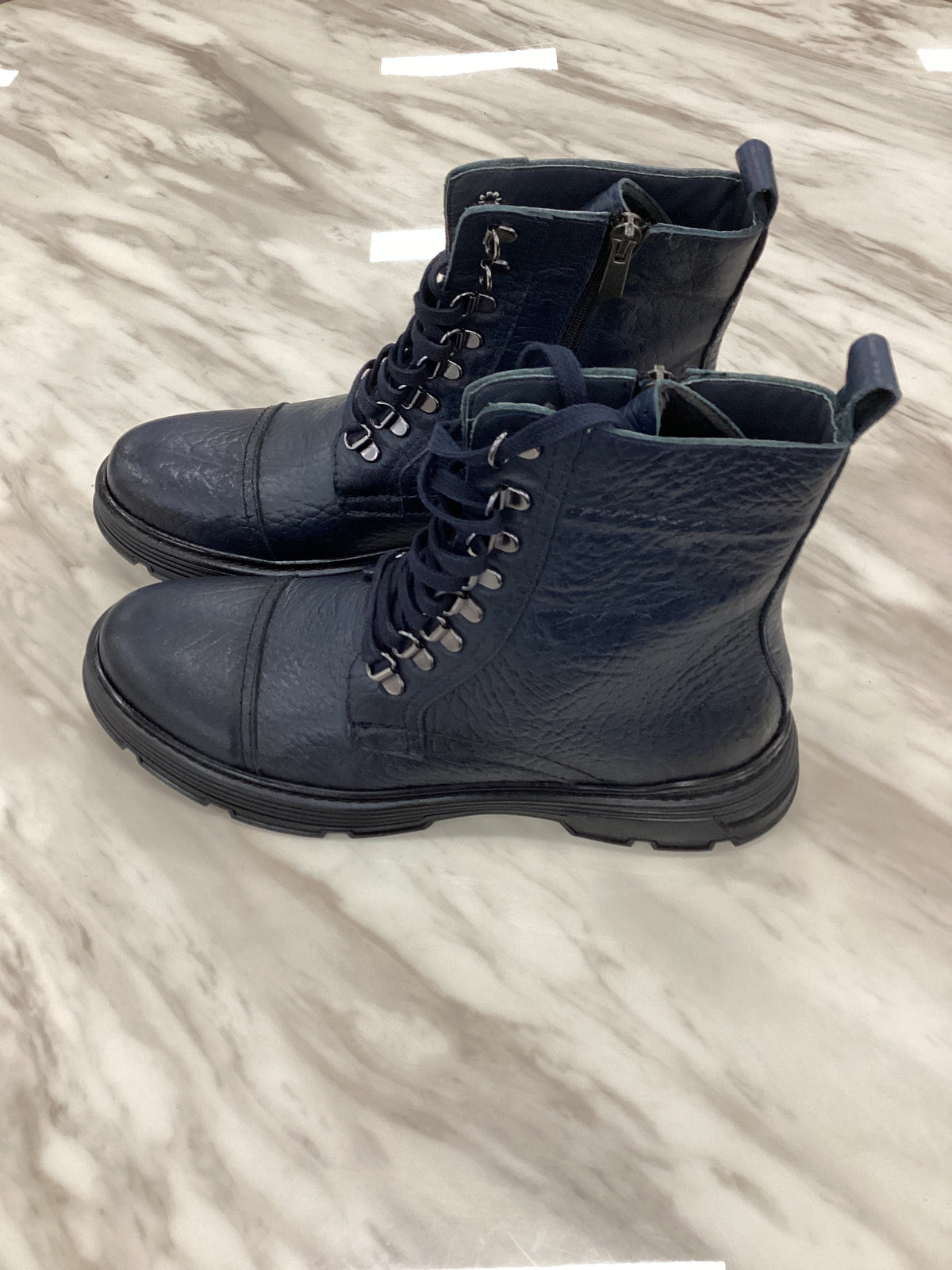 Luiz Paulo Men’s Leather Lace-Up Ankle Boots