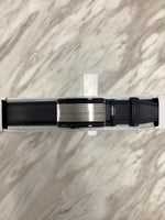 Men’s Ratchet Leather Belt – Automatic Buckle