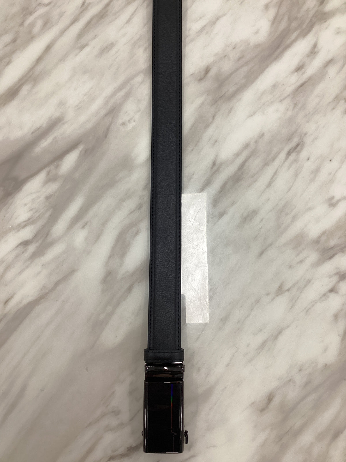 Men’s Ratchet Leather Belt – Automatic Buckle