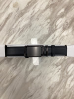 Men’s Ratchet Leather Belt – Automatic Buckle