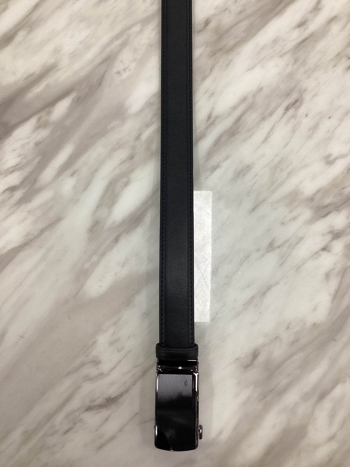 Men’s Ratchet Leather Belt – Automatic Buckle