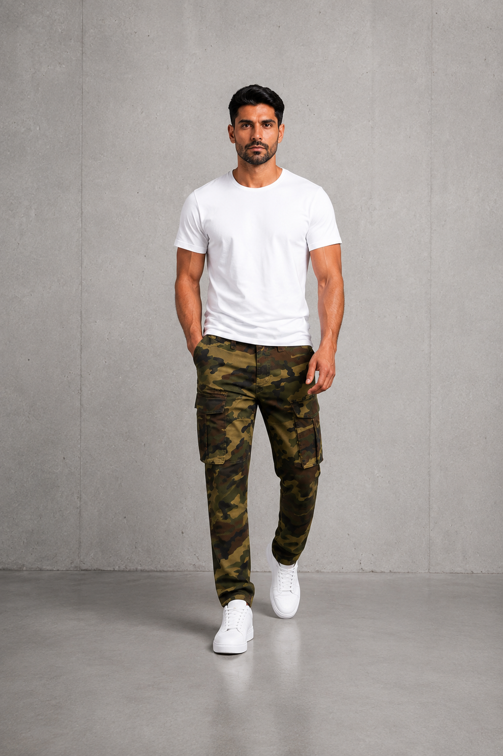 2Y DNM Camo Cargo Pants