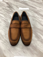 Men’s Nubuck Leather Penny Loafers