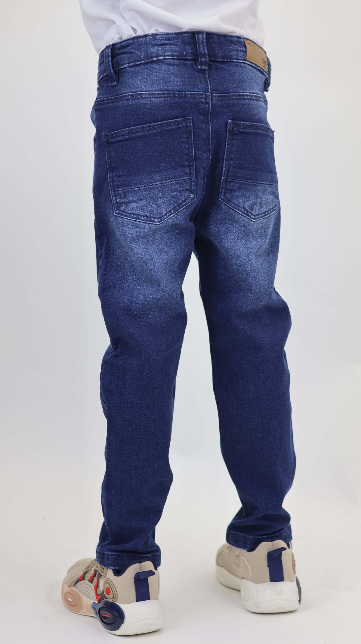 Kids Reinforced Knee Denim Jeans