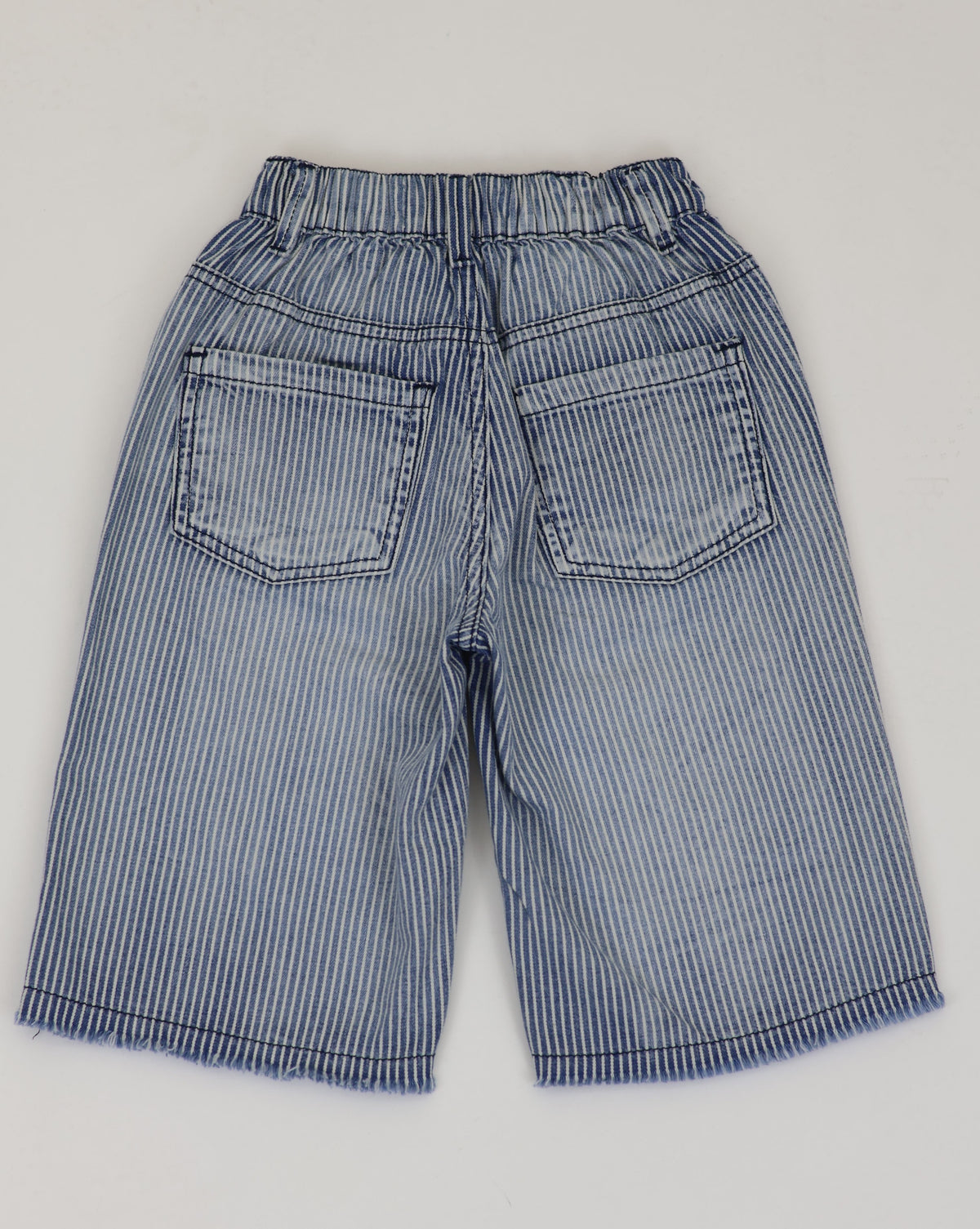 Stripe Denim Short 100 Cotton