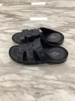Leefox Men’s Casual Leather Sandals