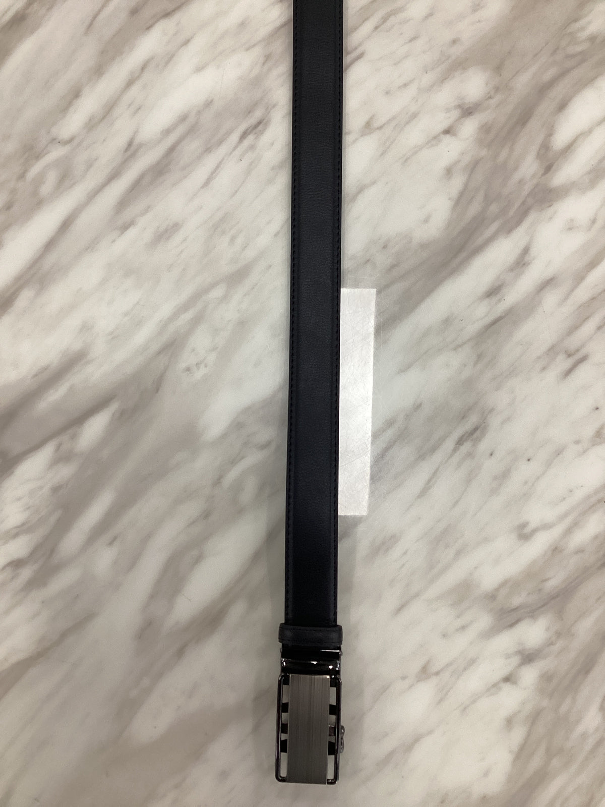 Men’s Ratchet Leather Belt – Automatic Buckle