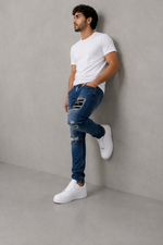 DNM Skinny Fit Jeans Pants.(FFFF)