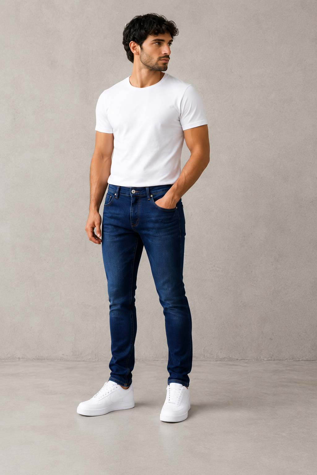 DNM Regular Fit Jeans Pants.(FFFF)