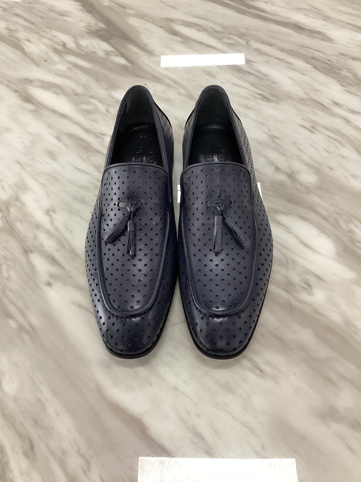 Men’s Perforated Tassel Loafers
