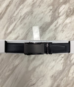 Men’s Ratchet Leather Belt – Automatic Buckle