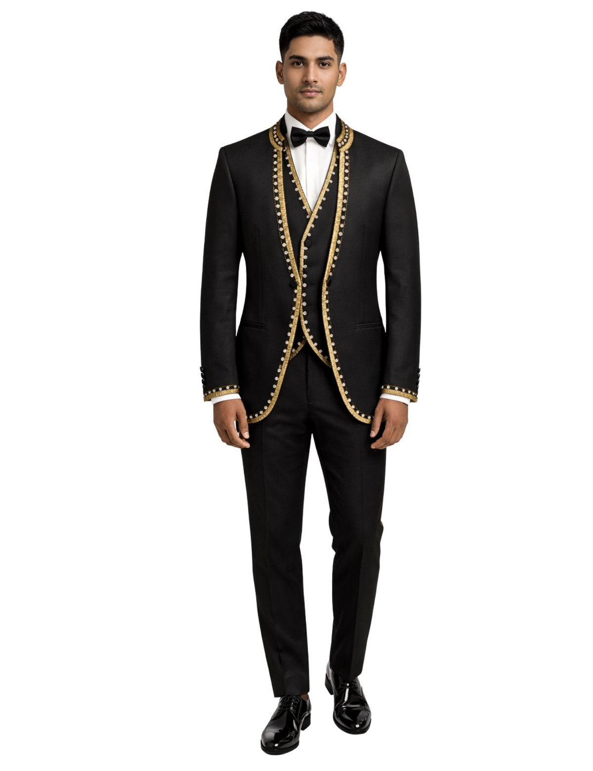 Ayyildiz Men’s Three-Piece Suit + Bow tie.(FFF)