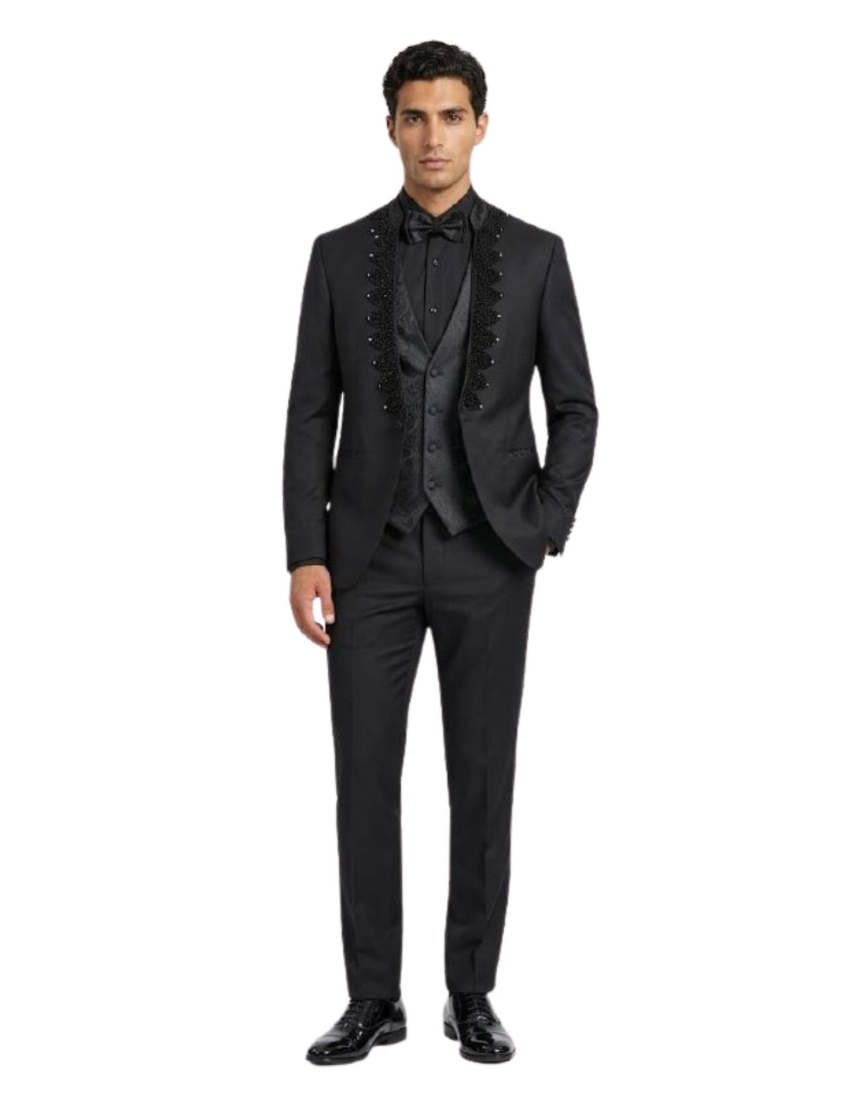 Ayyildiz Men’s Three-Piece Suit + Bow tie.(FFF)