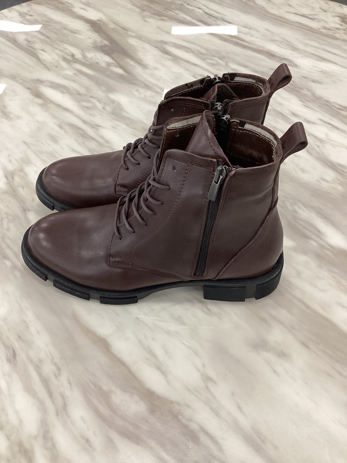 Luiz Paulo Men’s Leather Lace-Up Ankle Boots