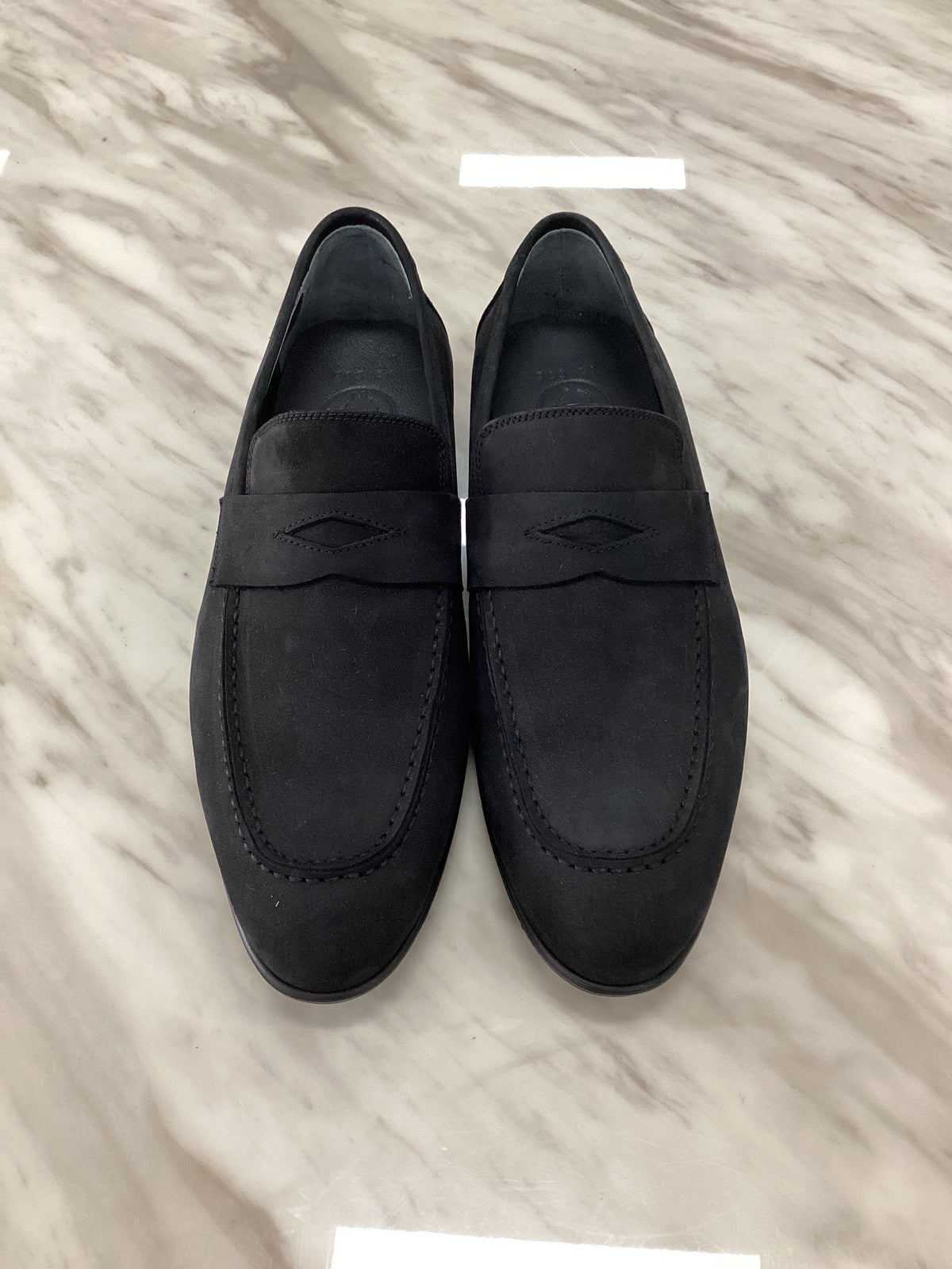 Men’s Nubuck Leather Penny Loafers