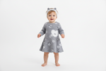Indigo Girls Kitty Dress & Headband Set