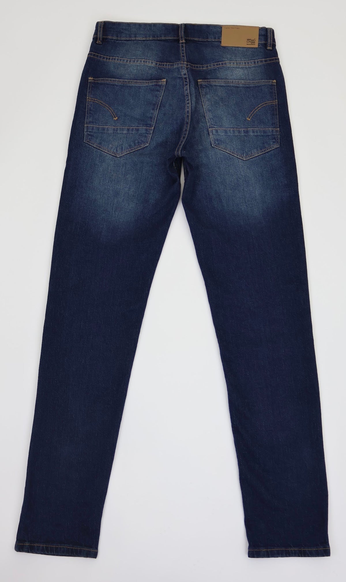 Men’s Classic Dark Wash Denim Jeans