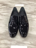 Marco Divaio Men’s Patent Leather Tassel Loafers.(FFF)