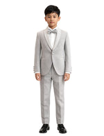 Kids Formal Suit Set – Jacket, Pants, Vest and Bow tie.
