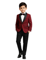 Boys Formal Suit Set – Jacket, Pants, Vest and Bow tie.