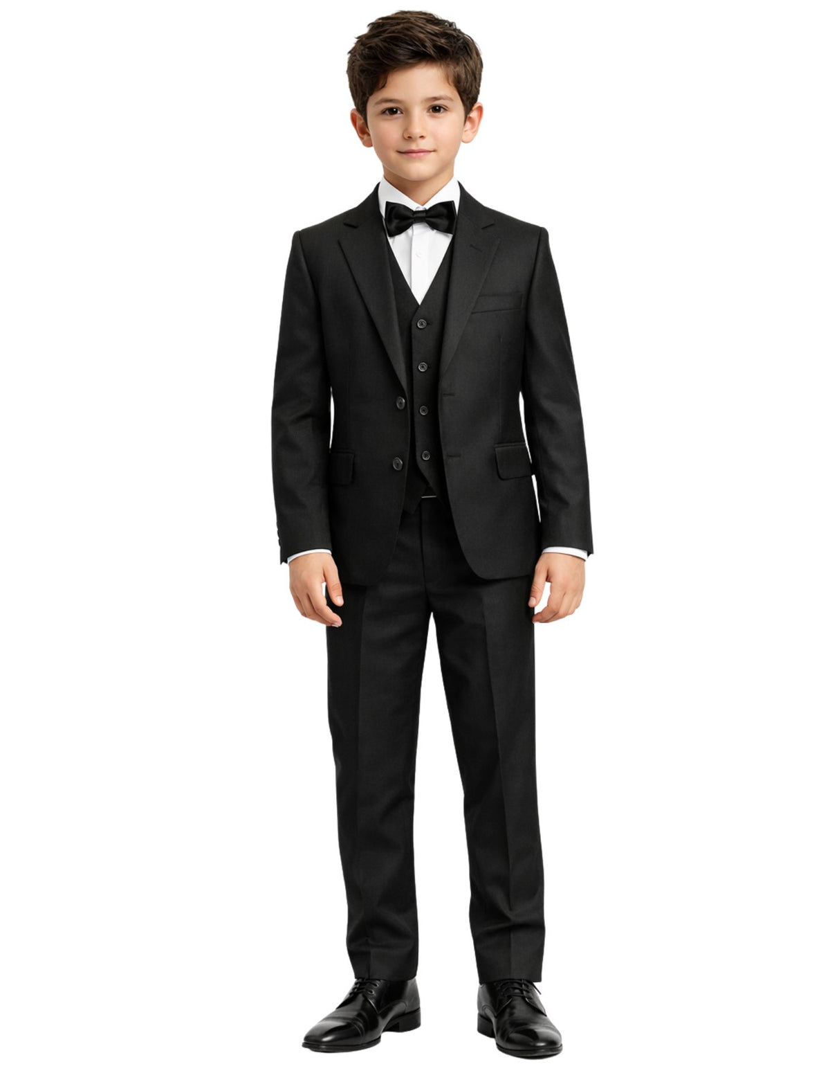 Boys Formal Suit Set – Jacket, Pants, Vest and Bow tie.