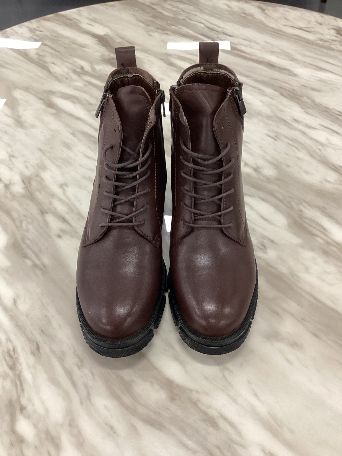 Luiz Paulo Men’s Leather Lace-Up Ankle Boots