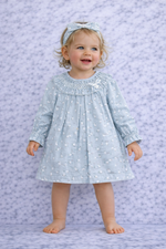 Indigo Girls Long Sleeve Dress with Headband