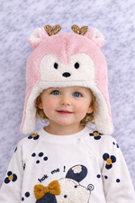 Indigo Kids’ Warm Reindeer Hat