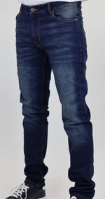 Men’s Classic Dark Wash Denim Jeans