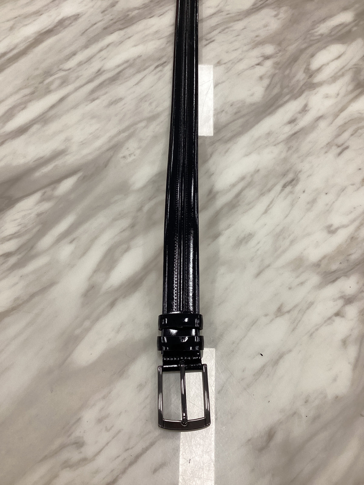 Men’s Classic Leather Belt – Hole Buckle