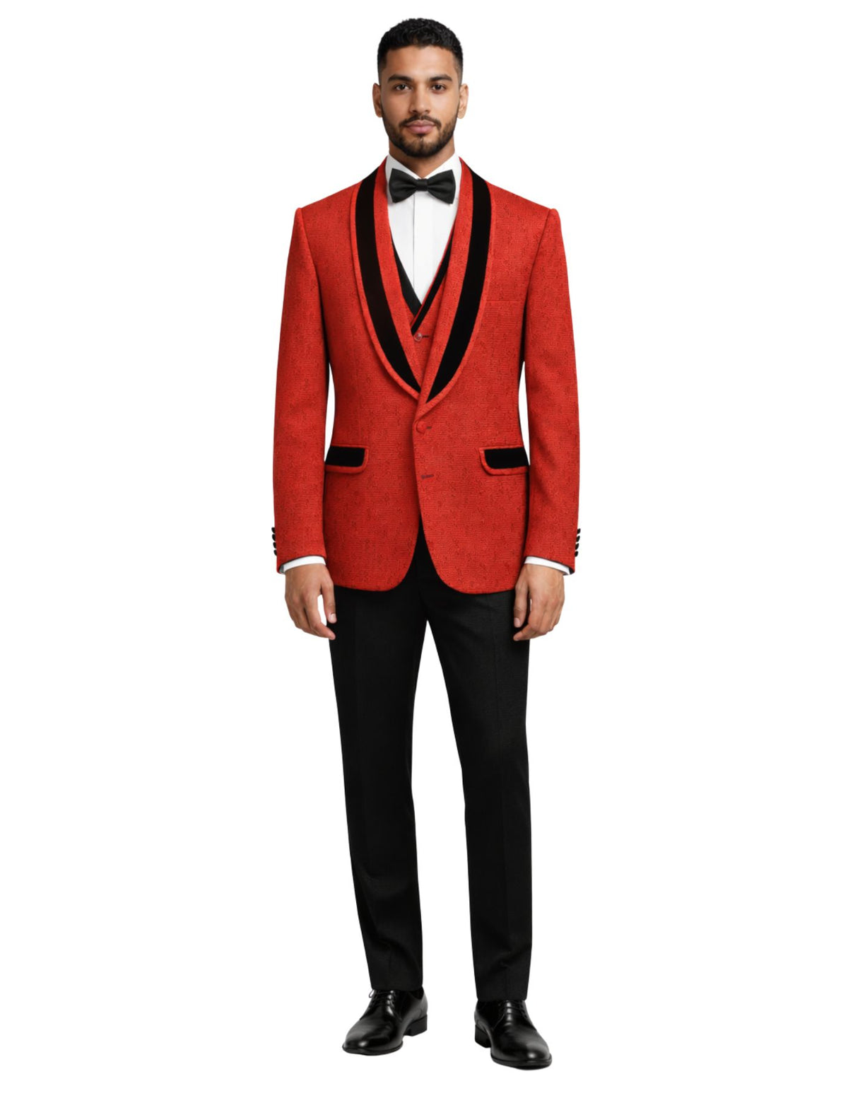 Del Papo Men’s Three-Piece Suit.(FFF)