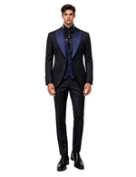 Duante Men’s Three-Piece Suit + Bow tie.(FFF)