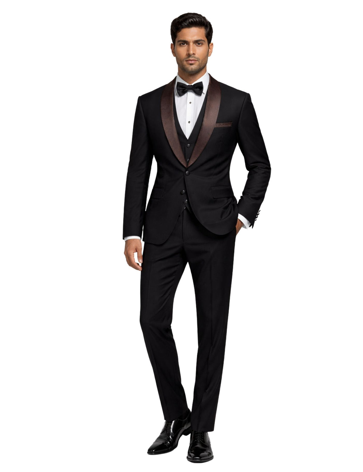 Duante Men’s Three-Piece Suits + Bow tie.(FFF)