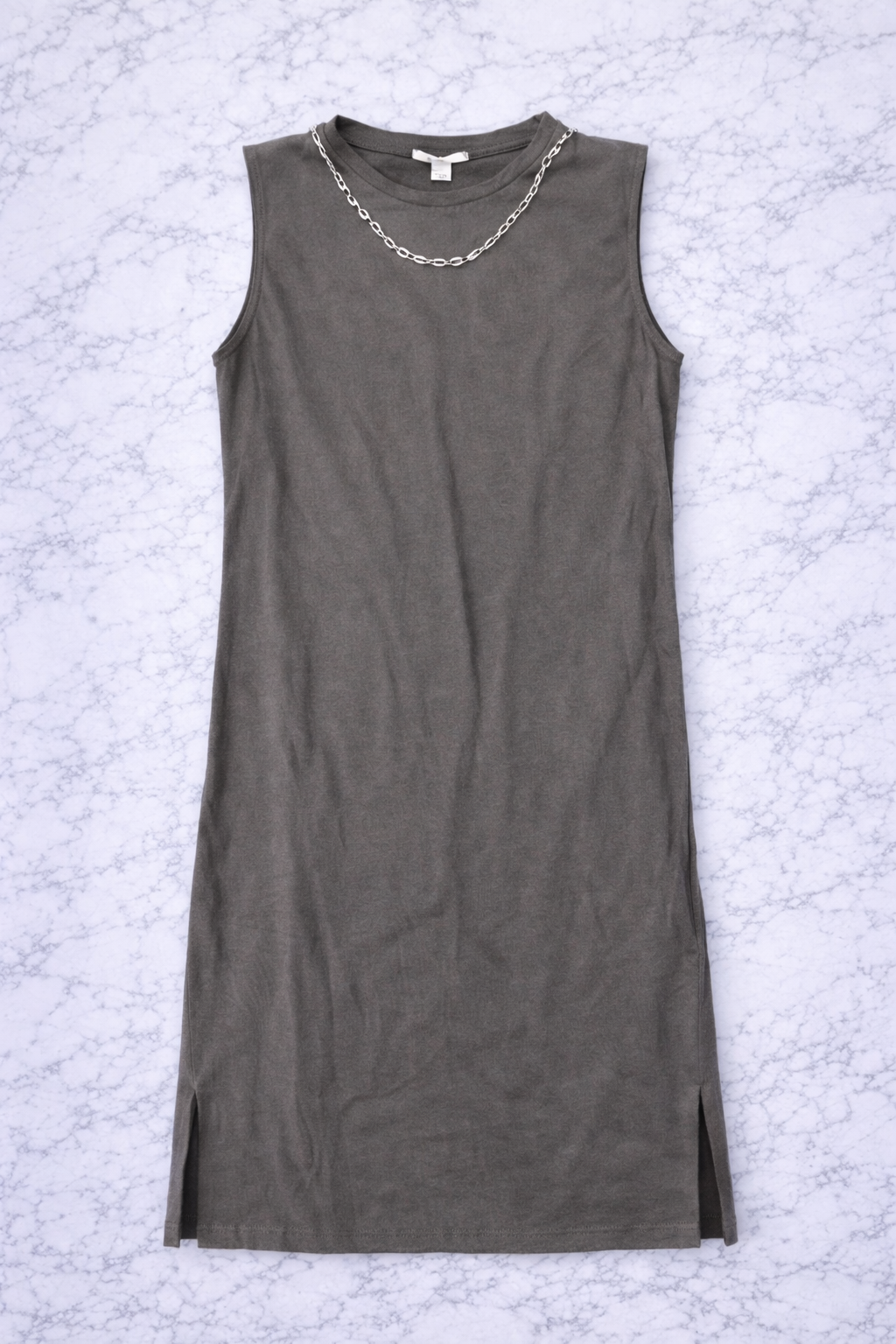 QU Style Women’s Sleeveless Crew Neck Top