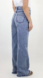 Women’s High-Waist Straight Leg Denim Jeans