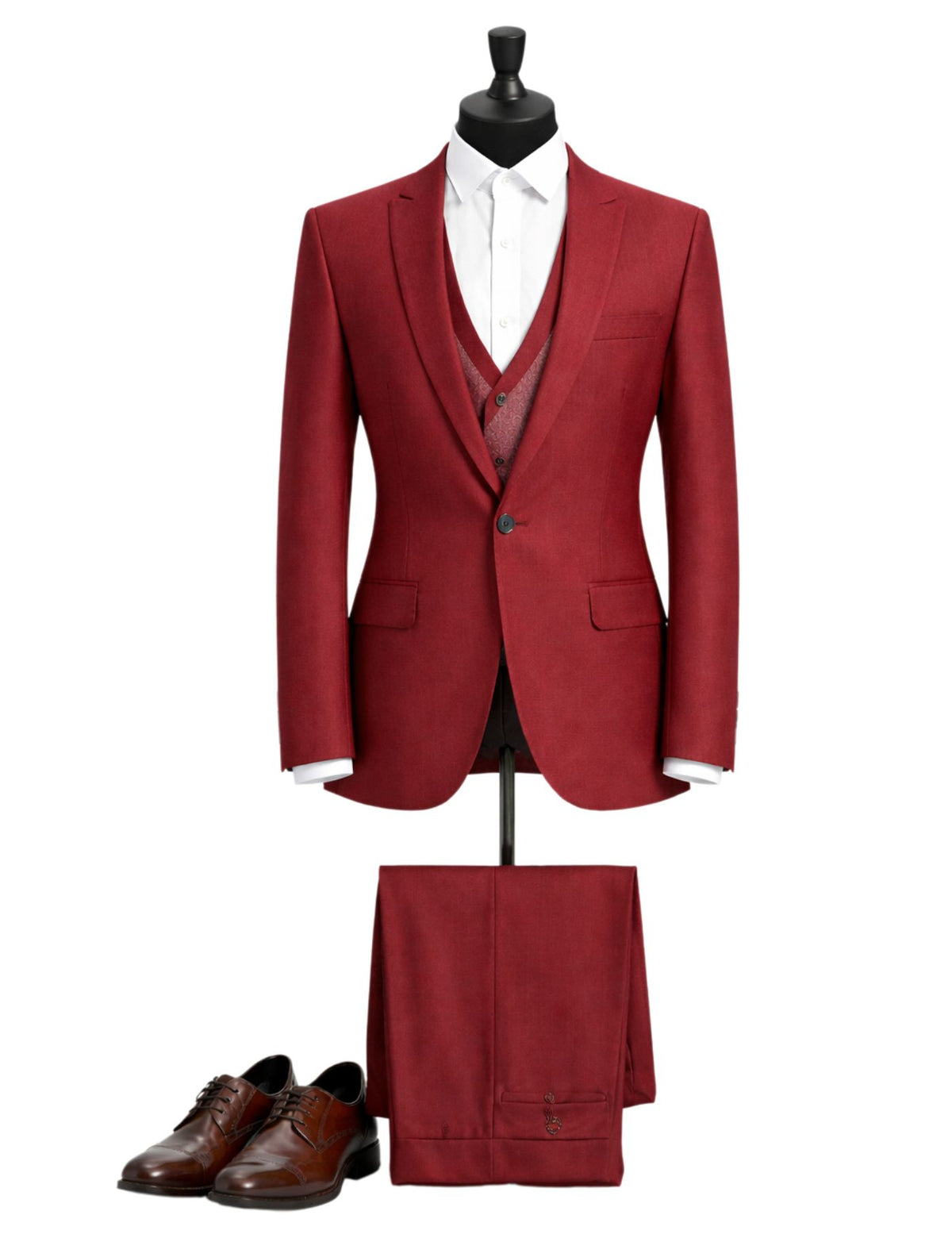 Edgers Boys Formal Suit Set – Jacket, Pants and Vest.