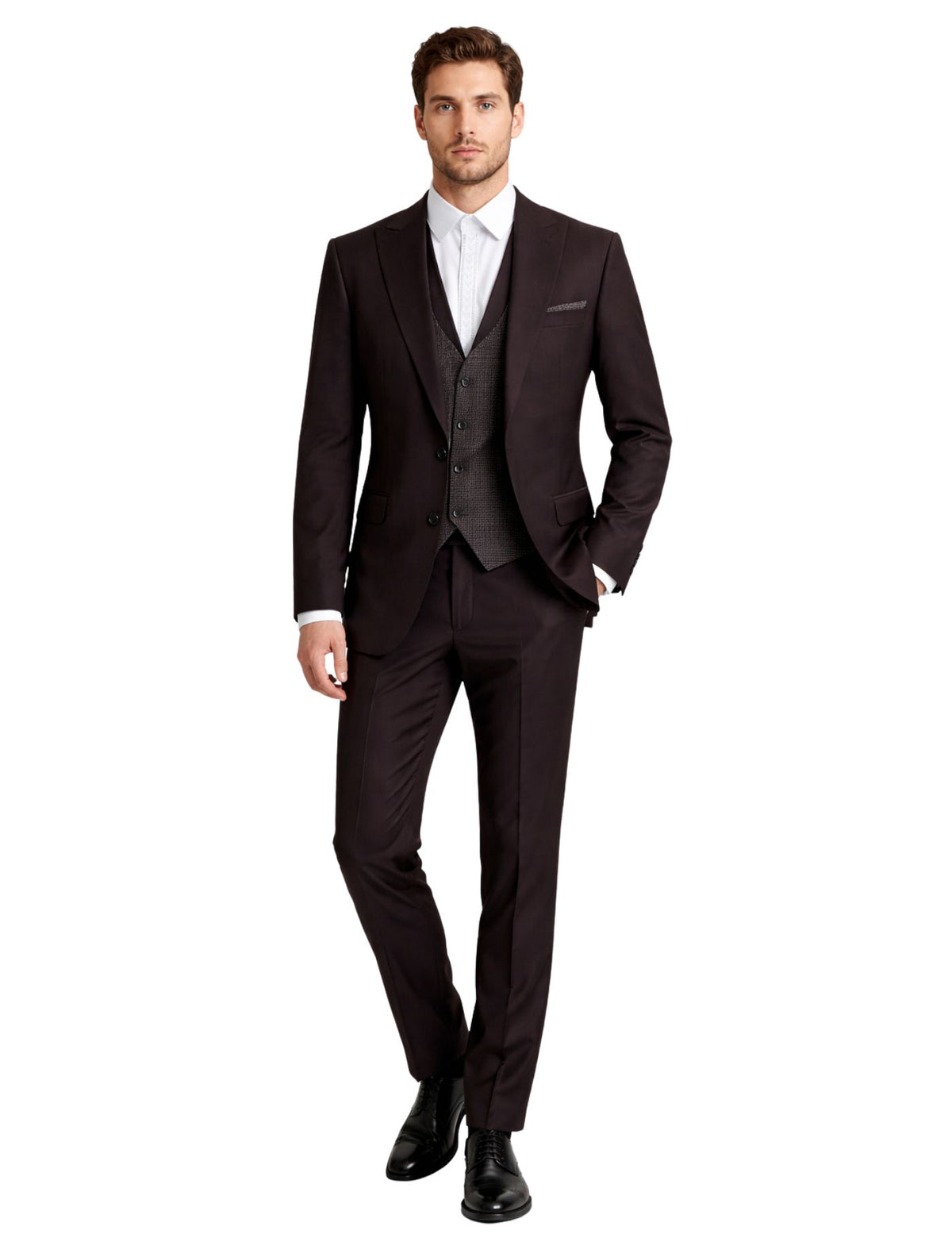 Edgers Men’s Three-Piece Suit.(FFF)