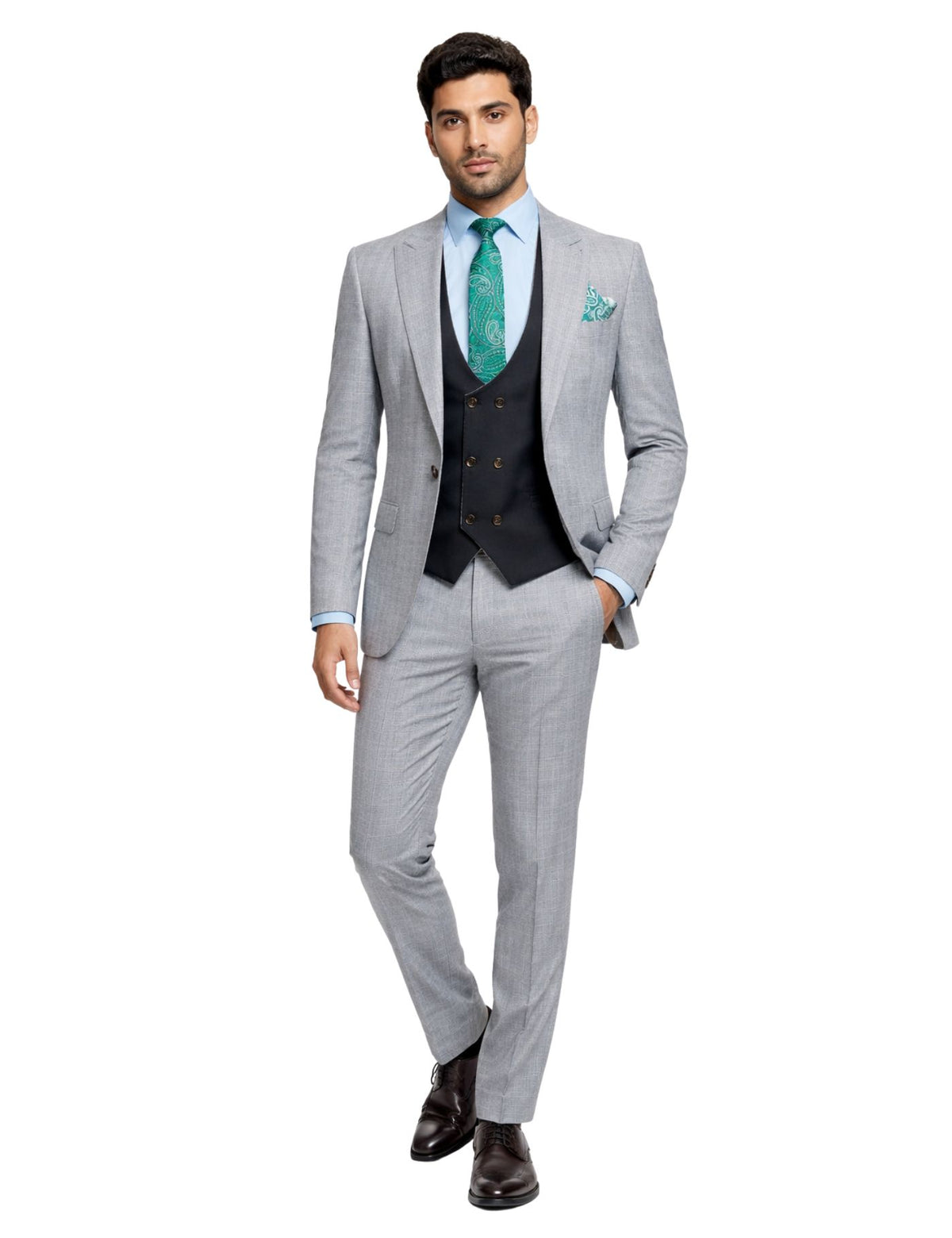 Edgers Men’s Three-Piece Suit