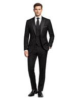 Edgers Men’s Three-Piece Suit + Bow Tie.(FFF)