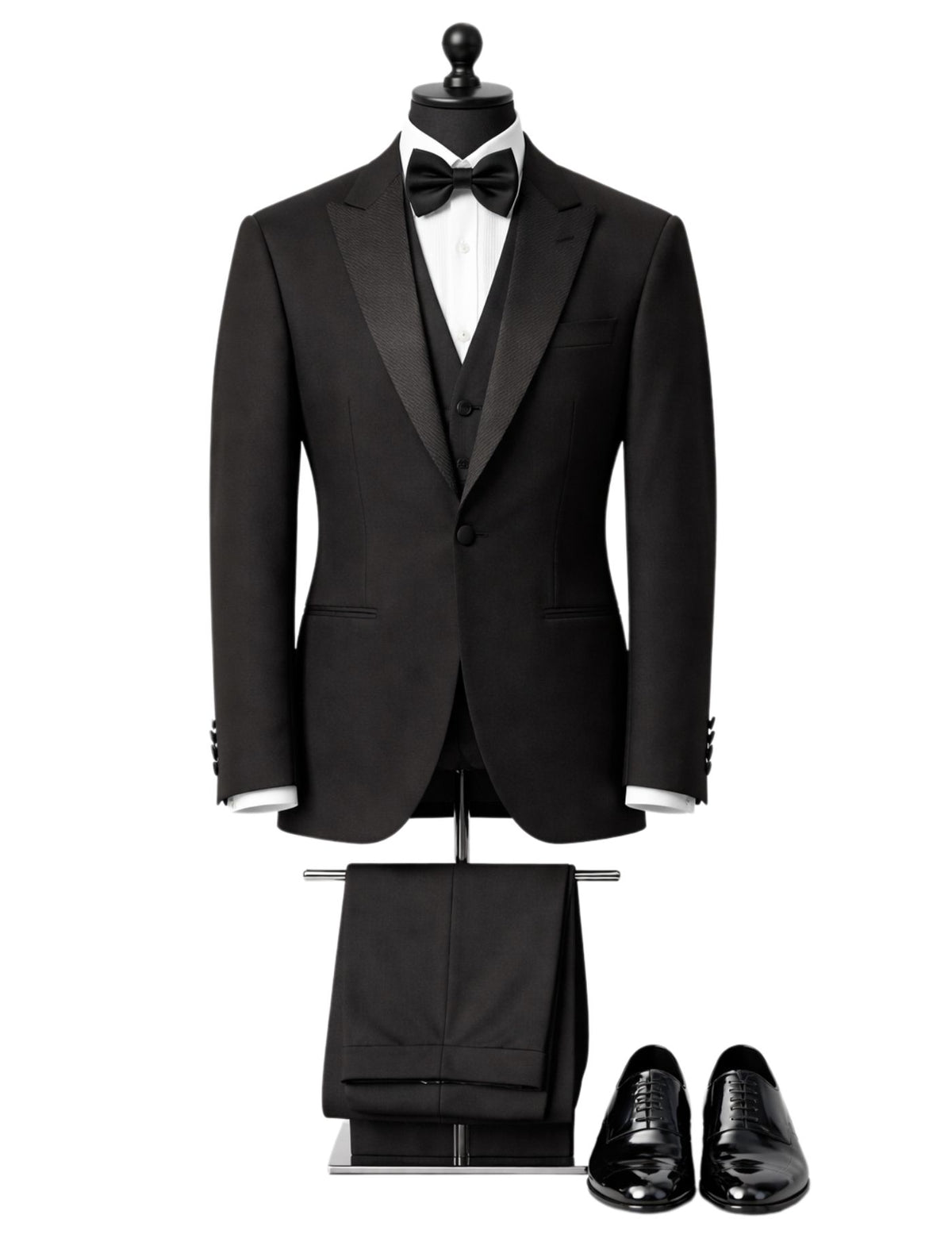Edgers Men’s Three-Piece Suit + Bow tie.(FFF)
