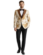 Edgers Men’s Three-Piece Suit + Bow tie