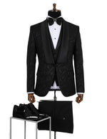 Edgers Men’s Three-Piece Suit + Bow tie