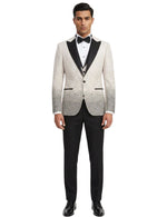 Edgers Men’s Three-Piece Suit + Bow tie.(FFF)