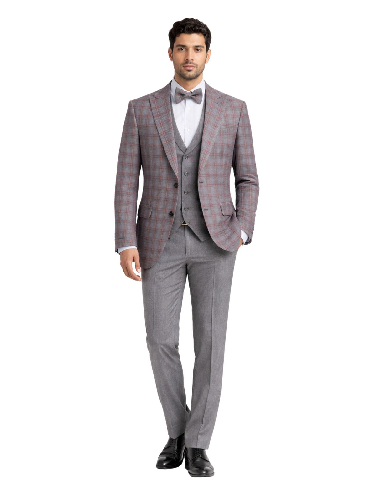 Edgers Men’s Three-Piece Suit + Bow tie.(FFF)