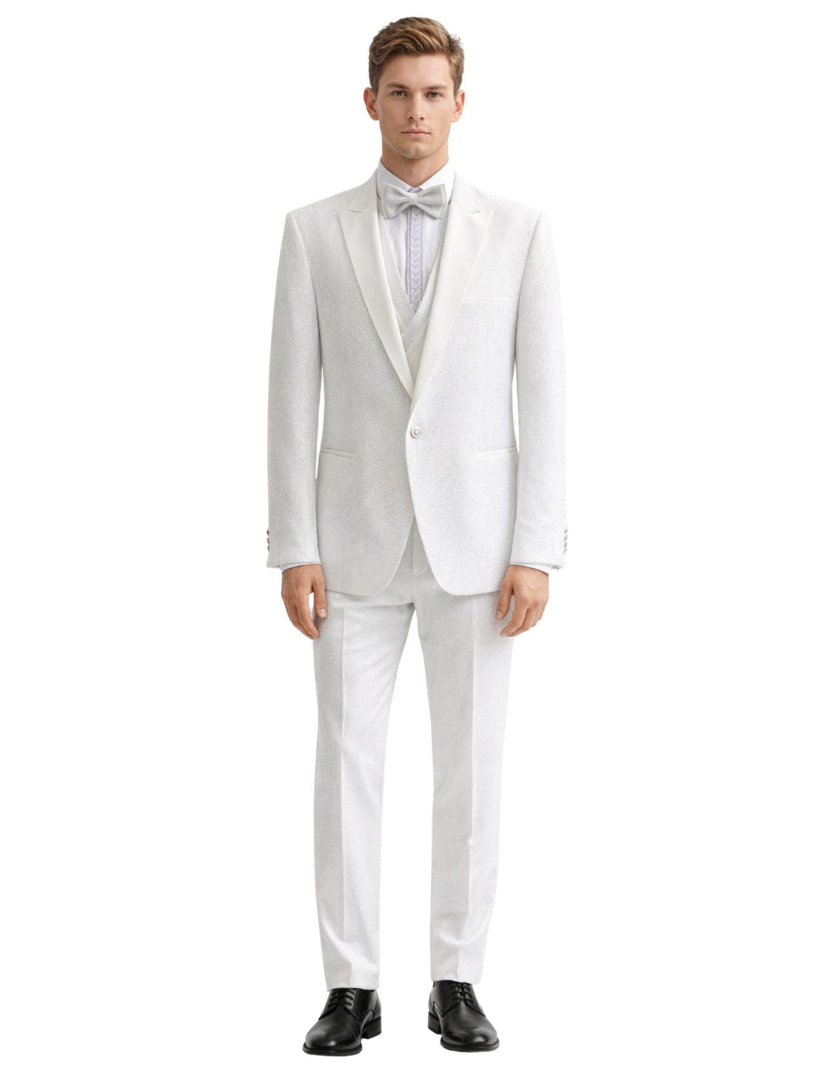 Edgers Men’s Three-Piece Suit + Bow tie.(FFF)
