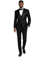 Edgers Men’s Three-Piece Suit + Bow tie