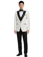 Edgers Men’s Three-Piece Suit + Bow tie