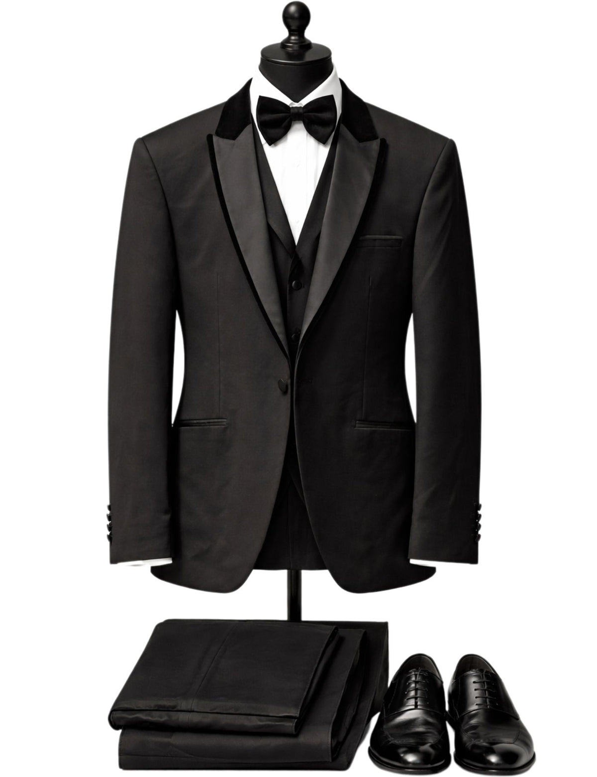 Edgers Men’s Three-Piece Suit + Bow tie.(FFF)