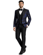 Edgers Men’s Three-Piece Suit + Bow tie.(FFF)